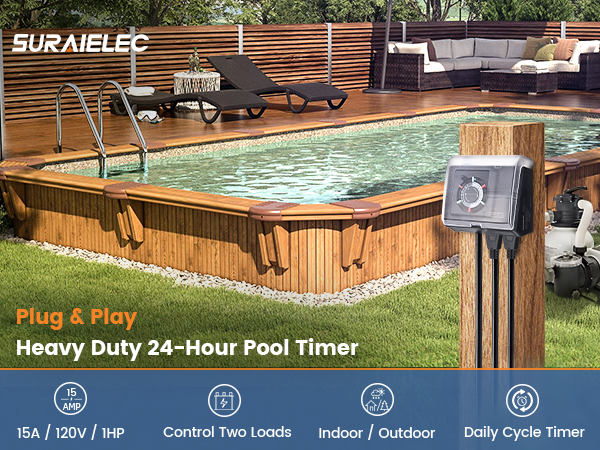 plug in pool timer