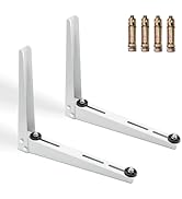 Mini Split Wall Mounting Bracket for 9000-15000 BTU Universal Air Conditioners Heat Pumps, Heavy ...