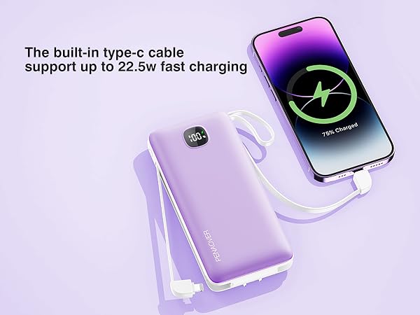 power bank fast charging type c