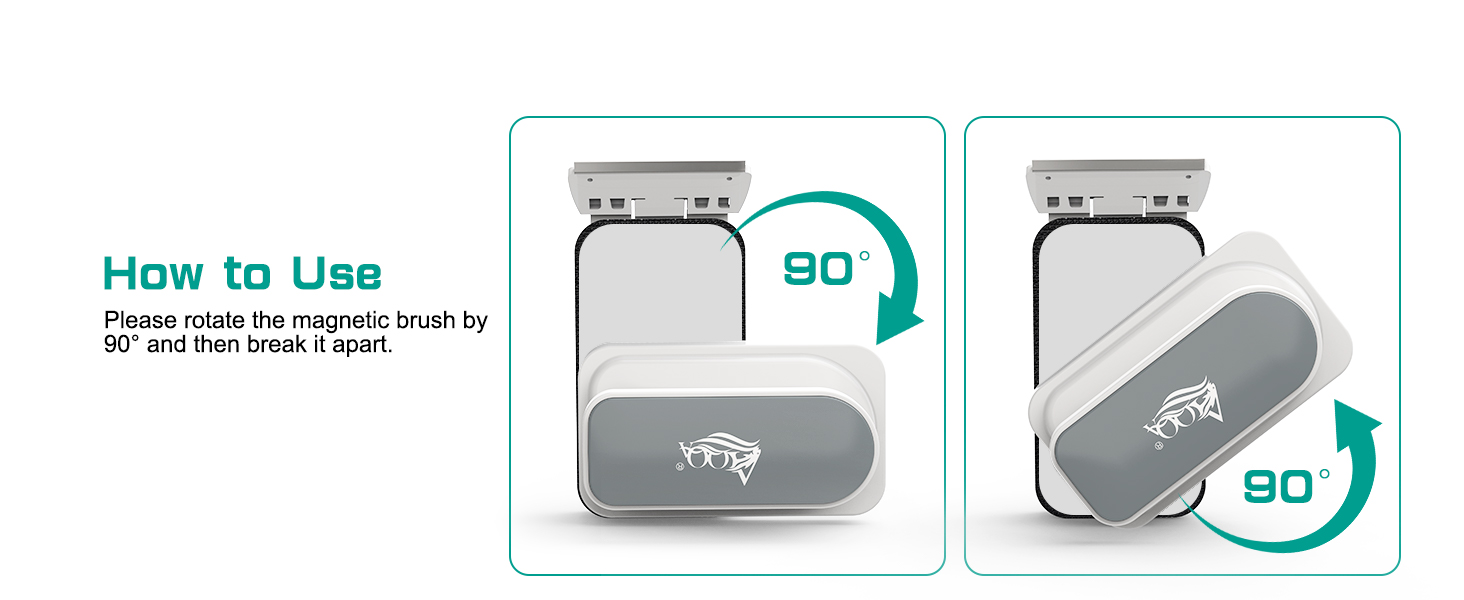 Aquarium Magnetic Fish Tank Glass Cleaner