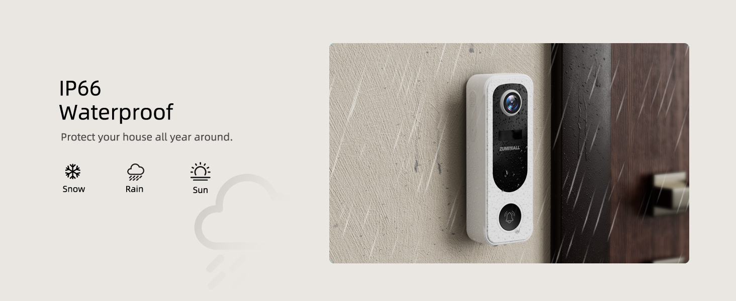 P8W doorbell camera