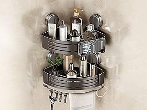 suction cup shower caddy