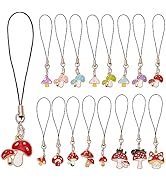BEEFLYING Phone Strap Charms Pendants Decoration Kawaii Alloy Pendants for Cell Phone Keychain Bag