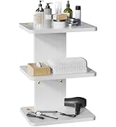 WALI Floating TV Shelf, 3 Tier Projector Shelf for DVD Players, Routers, Game Consoles, Cable Box...