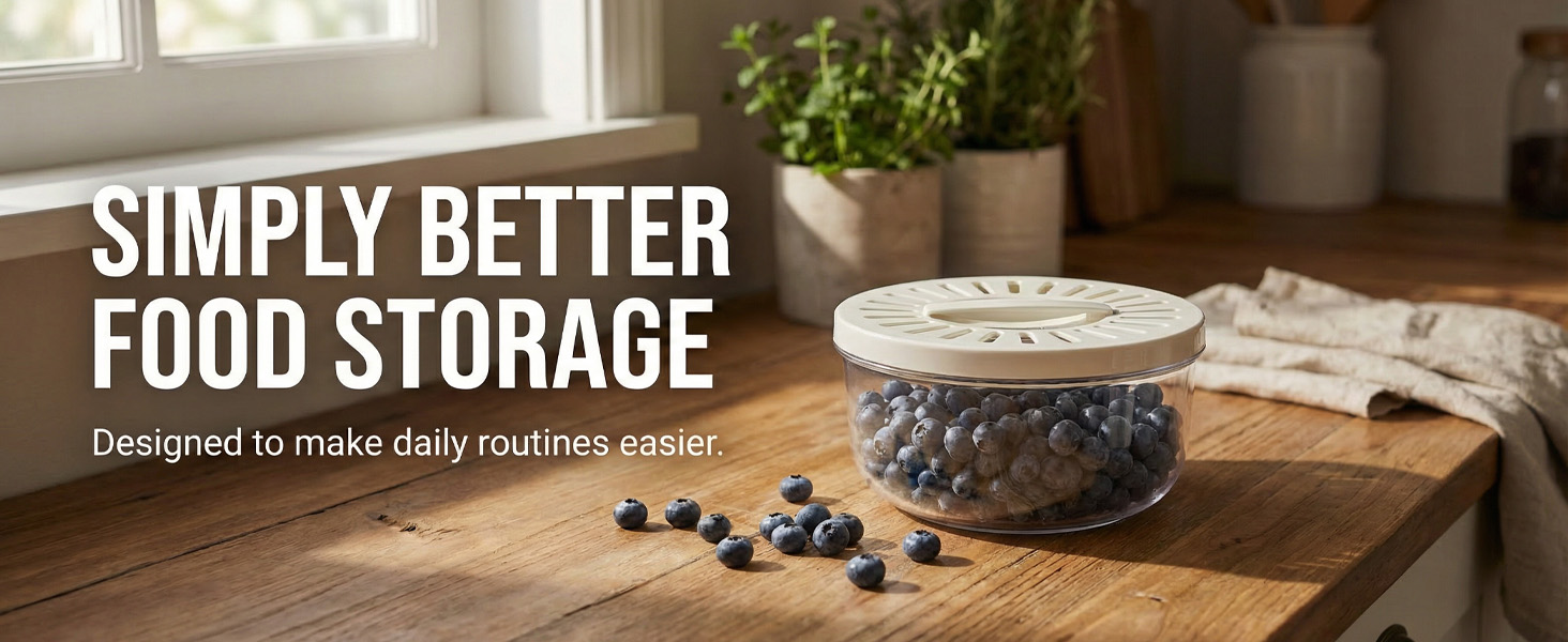 Mesh Fruit Basket Straine Cleaner Bowl with Lid 2-in-1 Draining and Preservation Multifunctional