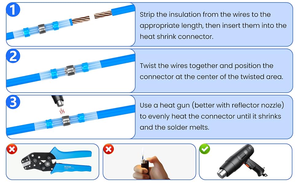 solder seal wire connectors