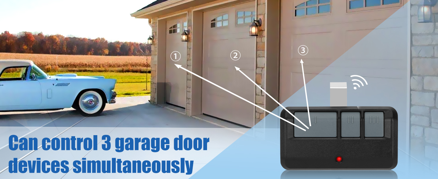 Garage Door Opener Remote 893LM 893Max