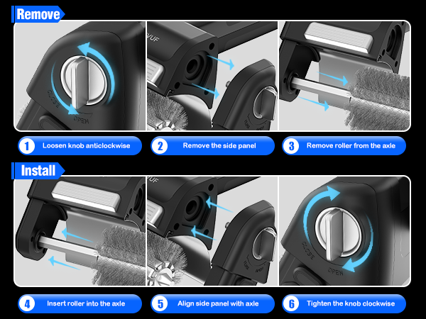 Built-in LED Spotlight
