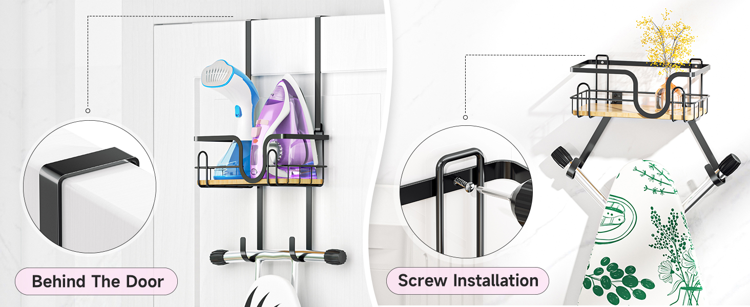 Over The Door Ironing Board Hanger