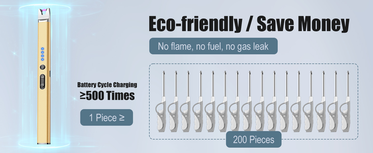 electric candle lighters with safety lock