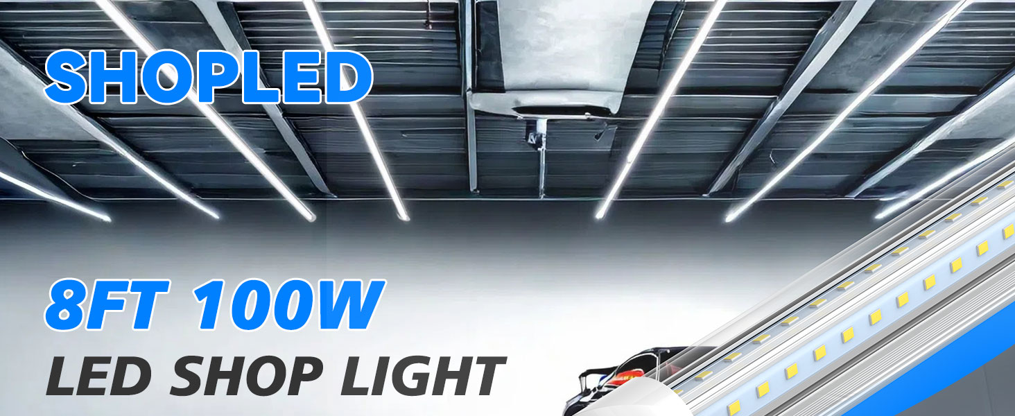 8ft led shop light