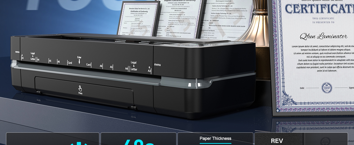 13 Inch Laminator Machine