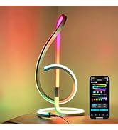 Lepro TB2 AI Smart Table Lamp, RGB+IC Addressable LED Lamps Alexa Google Home Enable, APP Control...