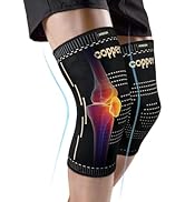 Janustar Copper Knee Braces for Men &amp; Women – Knee Compression Sleeves for Pain Relief, Arthritis...