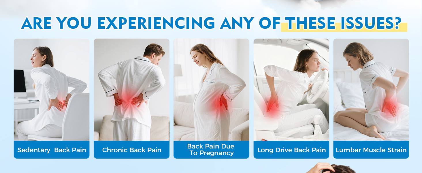 Lumbar Support Pillow for Sleeping: