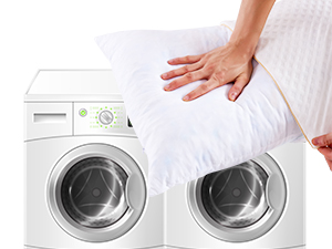 put into the dryer for 20-30 minutes