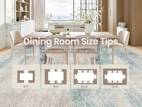 rugs for dining room