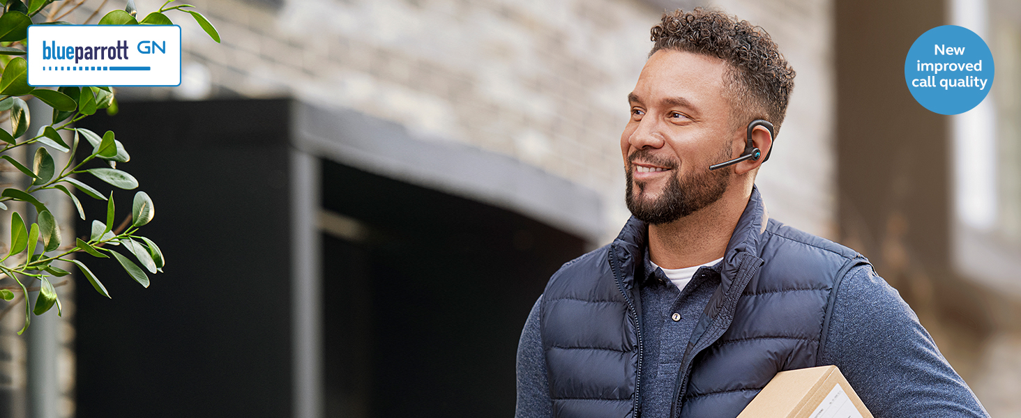 BlueParrott M300-XT is perfect for those who need an ultra-light headset to stay connected on the go