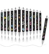 Maritown 12pcs Cute Flower Pens for Women Girls Fancy Pen Floral Pens Pretty Writing Ballpoints P...