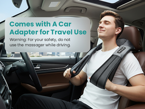 nekteck neck back massager for pain relief deep tissue shoulder massage tool