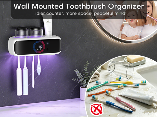 tooth brush sanitizer holder
