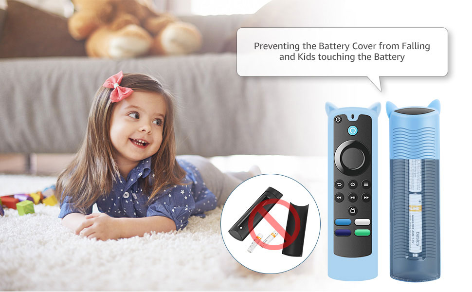 Remote Cover with Lanyard Anti Slip