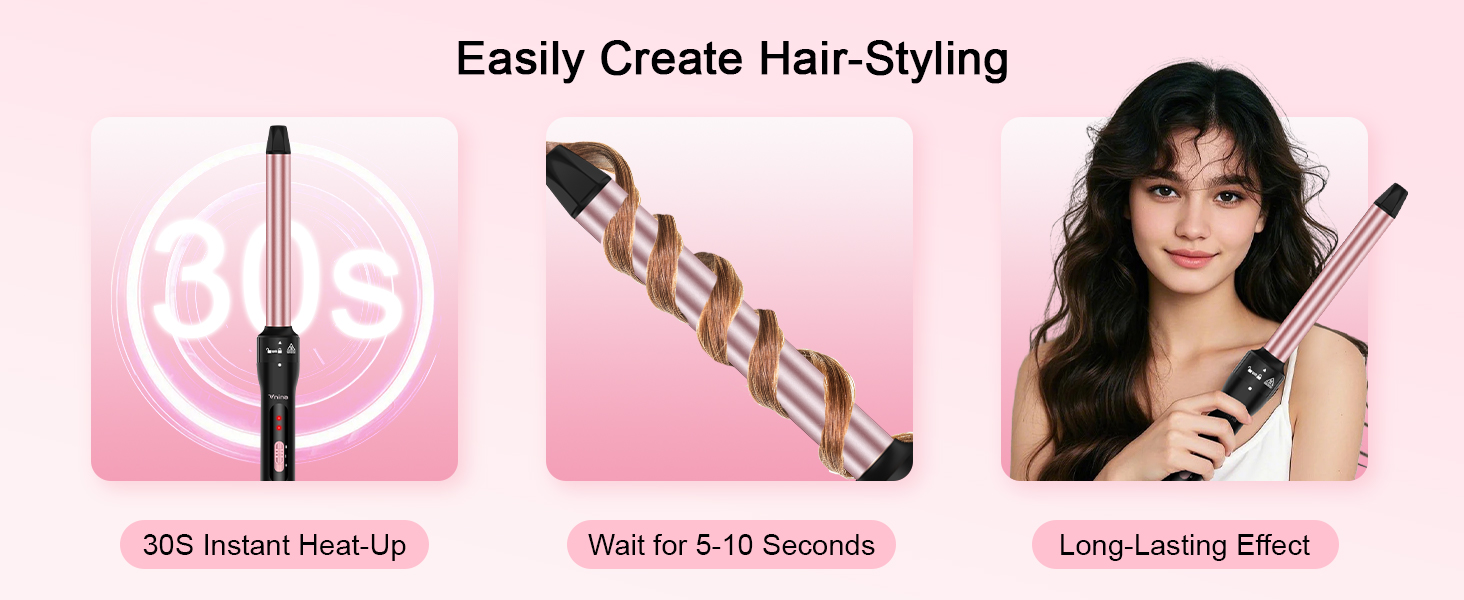 long barrel curling iron