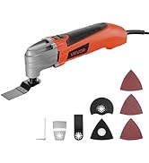 VEVOR Oscillating Tool Multitool, 2.2Amps 22,000 OPM Electric Oscillating Multi Tool Kit Corded w...