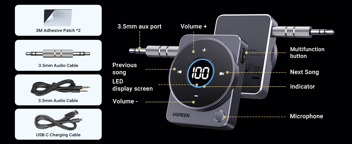 aux bluetooth adpater