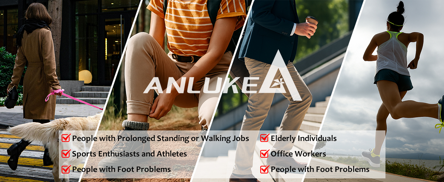 ANLUKE Insole Application Scenario