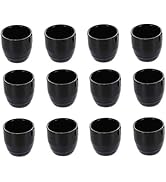 JapanBargain, Set of 12 Sake Cups Japanese Porcelain Wine Saki Cup Small Tea Cup Microwave and Di...