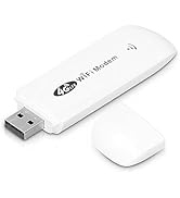USB Adapter, 150mbps 4G LTE TDD FDD GSM Mini Router with LED Indicated, Modem Dongle with SIM Car...