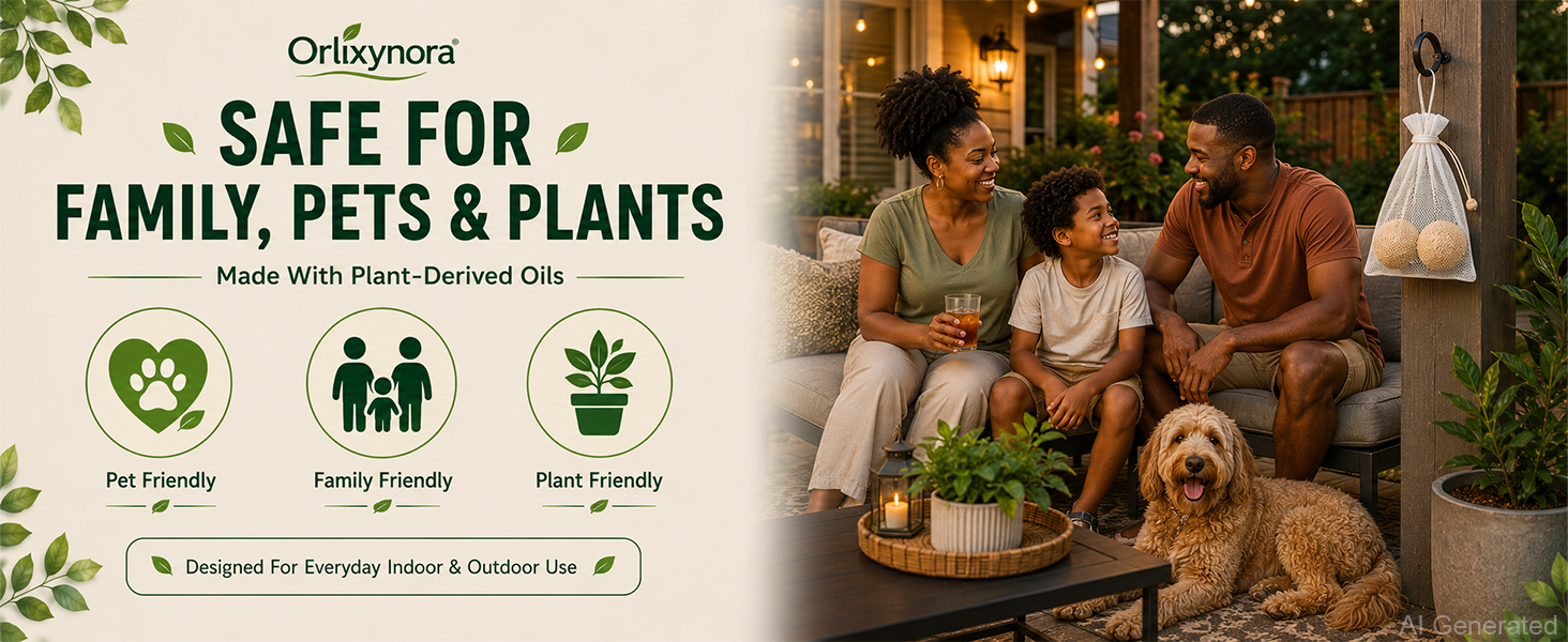 Safe for family, pets and plants
