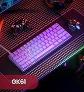 HK GAMING GK61 60% v3 | Hotswap Mechanical Gaming Keyboard | 61 Keys Multi Color RGB LED Backlit ...