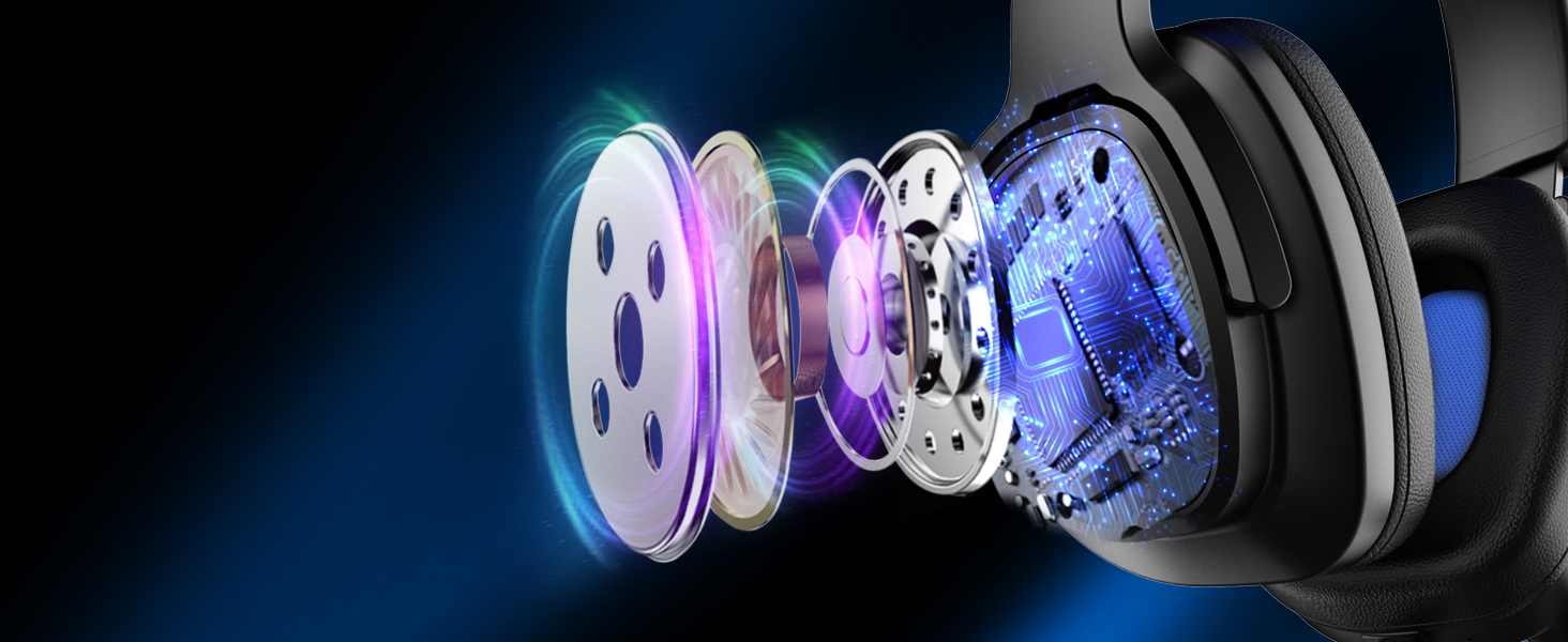 Gaming Headsets with 50mm Drivers