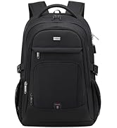 DUSLANG 17 Inch Laptop Backpack for Travel Water Resistant College Backpack for Men Women Laptop ...