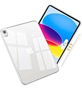 ProCase Clear Case for iPad (A16) 11th Generation 2025 11 Inch/ 10th 10.9 Inch 2022, Slim Light T...