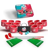 PopPong Golf Chipping Game - Outdoor Tailgate, Beach &amp; Backyard Game for All Skill Levels. 12 Buc...