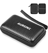 AURSINC 4 Inch Hard EVA Protective Case for NanoVNA H4/TinySA Ultra - Waterproof Shockproof Stora...
