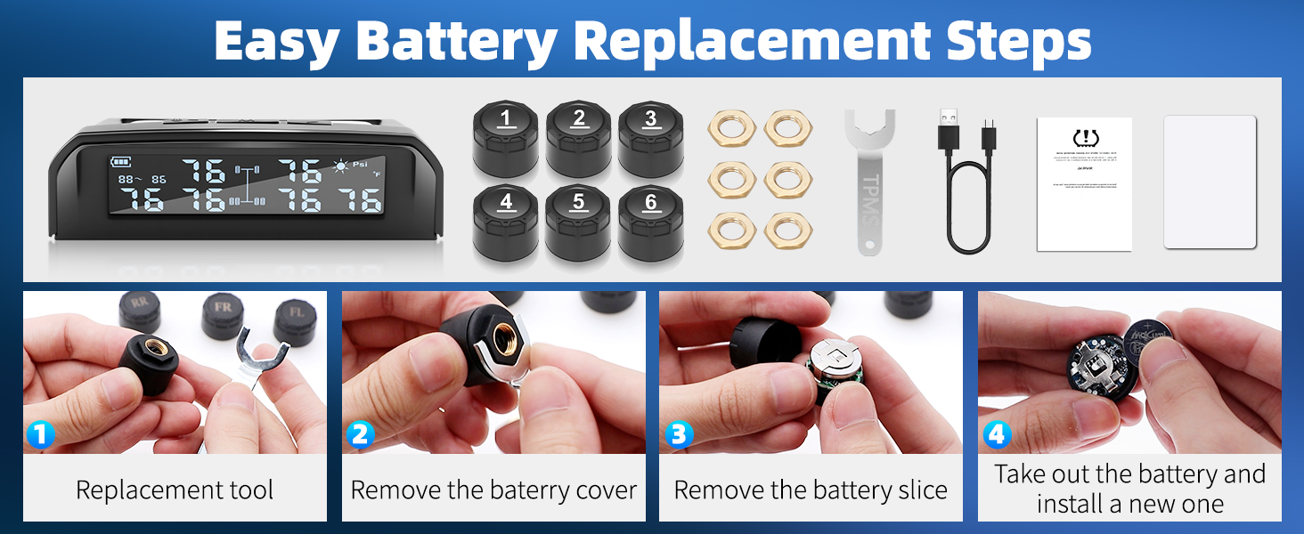 wireless tire pressure monitoring system