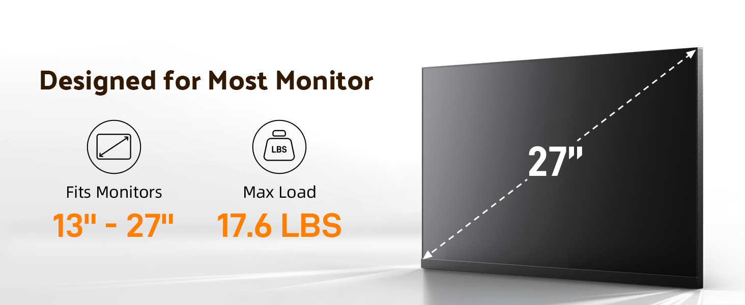 Monitor Arm Size