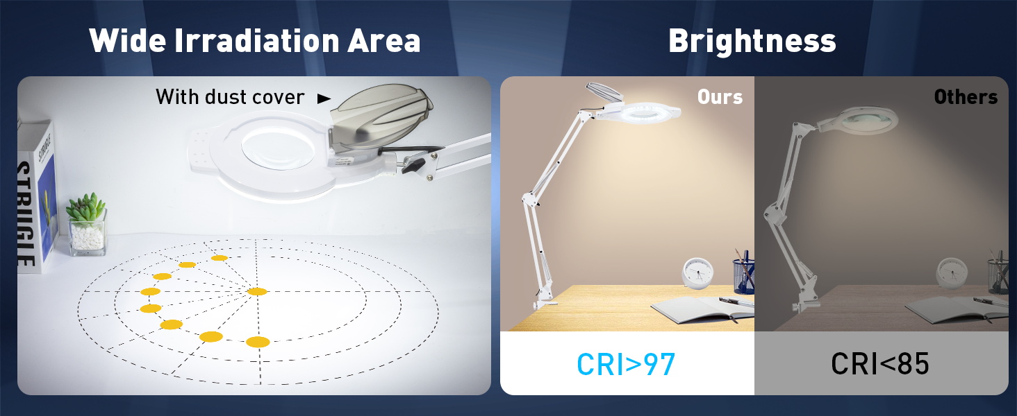 desktop magnifying glass with light craft magnifying glass with light led magnifying lamp