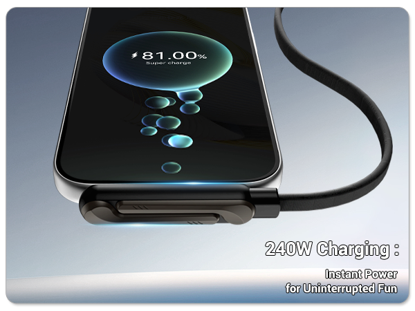 Invisible Holder Charger Cable