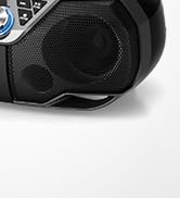 boombox with cd and cassette player