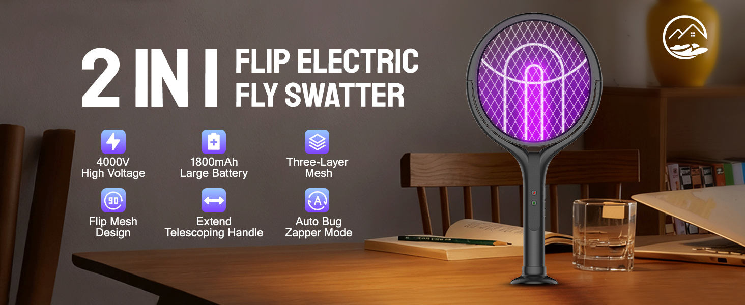 electric fly swatter racket