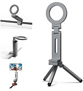 Magnetic Tripod for iPhone, Airplane Phone Holder for MagSafe Selfie Stick Adapter Travel Foldabl...