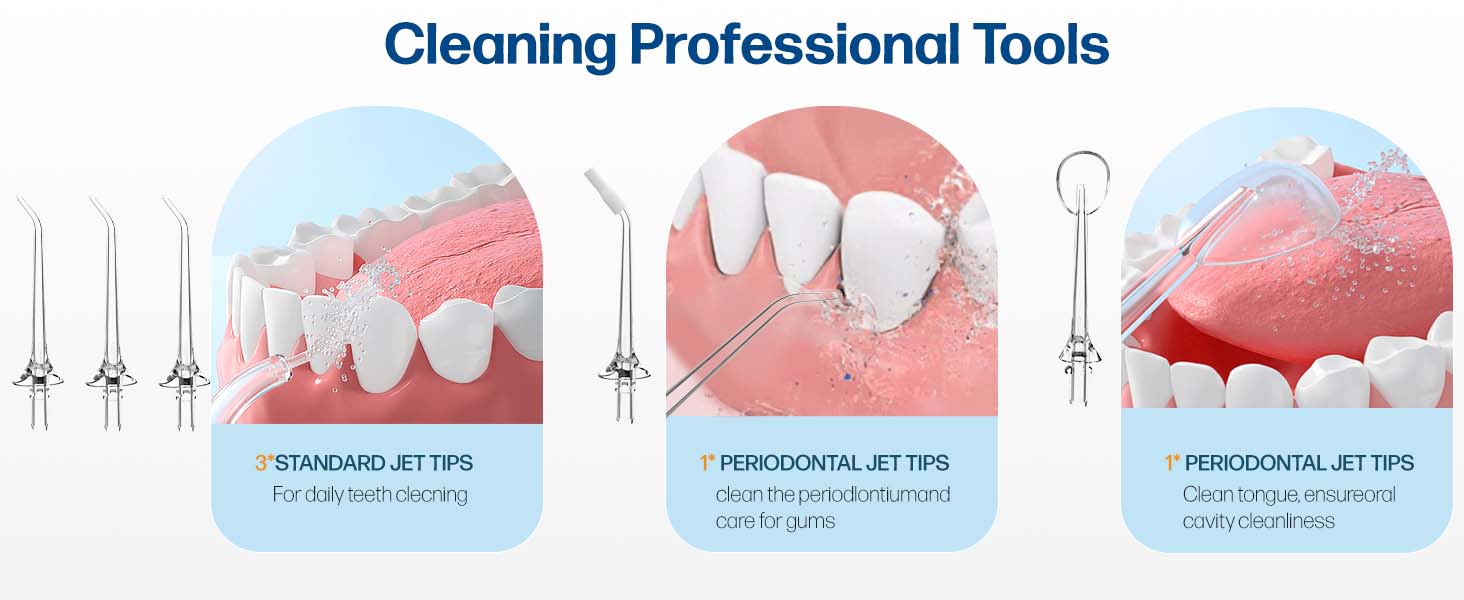 Water Dental Flosser Cordless