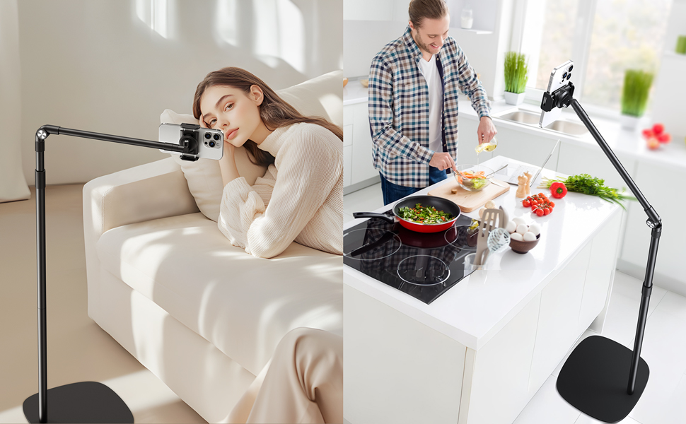 floor phone stand for bed