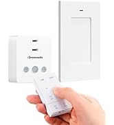 DEWENWILS Wireless Dimmer Plug for Indoor Home Lighting, Remote Control Dimmer Switch, 100FT Rang...