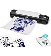 Bagana M500 Tattoo Stencil Printer Thermal Temporary Bluetooth Wireless Portable A4 Tattoo Transf...